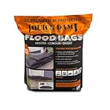 Quick Dam QD1224-6 Water Activated Flood Bags 1ft x 2ft, 6-Pack, Black