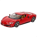 BBURAGO - Ferrari 296 GTB R&P - Realistic 1:18 Scale Car Model, Official Ferrari Licence, Recommended Age 3+ Years
