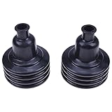 FridayParts Replacement 2PCS Rubber Gear Shift Boots D4NN7N309A C5NN275394 C5NN27534 C5NN7277D Compatible for Ford New Holland Tractor 2000 3000 4000 5000 7000 TS80 (2)