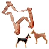 No. 1 Doberman Pinscher Copper Dog Cookie Cutter