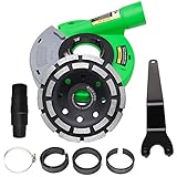 Diment Power Universal Surface Grinding Dust Shroud for Angle Grinder 125mm + Diamond Grinding Cup Wheel 125mm