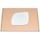 Less4spares Wing Mirror Glass Left Compatible with VW lupo 1998-2005 STICK-ON Passenger Near Side Convex