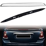Chrome Rear Trunk Hatch Handle with Lamp, Tailgate Trim Lid Trunk Liftgate Pull Handle Compatible with BMW Mini Vehicle 2005-2015 Cooper R56 R57 Series, Replace #51132753603 - Backhatch Release Handle