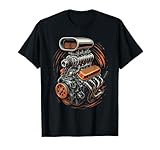Supercharger V8 Muscle Car Engine Cool Racing Motor Art T-Shirt