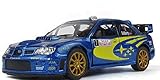 Kinsmart Subaru Impreza WRX STI Rally Spec Model Car 1:36 Scale Diecast Metal Opening Doors Pullback Go Action