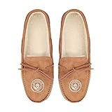 FOCO Premier League Football Manchester City Fan House Shoes Moccasin Slippers Mens Size 6-7