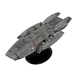 Hero Collector Galactica (Blood & Chrome) | Battlestar Galactica Ship | Model Replica Made of Metal and ABS Plastic in Red