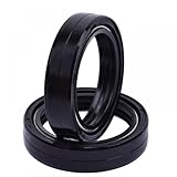 38x50x11 Front Fork Suspension Oil Seal Compatible With XJ600 XJ600N XJ600S Dust Cover(2PCS OIL SEAL)