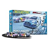 Scalextric Racing Track Sets for Kids - C1452M Scalextric Puma WRC Hot Laps Race Set Speed Track - Electric Tracks for Boys & Girls 5+, Slot Car Race Tracks - 1:32 Scale Mini Car Racing Sets