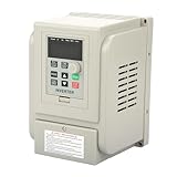 Haosie Single Phase to 3 Phase Converter, VFD AC 220 V Motor Speed Controller, Frequency Generator, Speed Drive for 2.2kW ACMotor