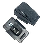2 Pin 12-Volt 24-Volt Foot Pedal Switch Replacement Parts for Ride On Toys Kids Electric Cars 6V 12V 24V Accelerator Switch Trax Jeep SUV Truck Tractors Black Socket