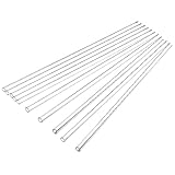 10pcs 300mm Long Borocilicate Glass Tubes OD 10mm Thickness 1mm Wall Glass Tube Laboratory Tubing Clear Tubes for Art DIY