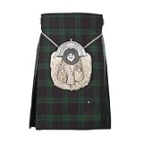 Mens 5 Yard Black Watch Tartan Kilt BNWT Waist Sizes 30 – 50 inches Clan