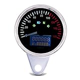 Motorcycle Tachometer compatible with Suzuki Intruder VS 1400/800 / 750/600 KTX chrome