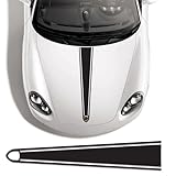 Centre Bonnet Stripe Decal Air Release Vinyl Compatible With Porsche Boxster Cayman 987 2004-2012
