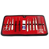 LAJA IMPORTS - Entomology Biology KIT Veterinary Instruments, 12 PCS.