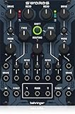 Behringer SWORDS Dual Analog Multi-Mode Filter for Eurorack Synthesizers, Low-Pass, High-Pass, Band-Pass & Notch Filters for Sound Shapin