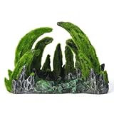 BEGONDIS Dragon's Lair Shaped Aquarium Ornament - Mystical Mountain Cave for Fish Tanks and Terrariums