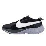 Nike Moon Racer Mens Running Trainers AQ4121 Sneakers Shoes (UK 10 US 11 EU 45, Black White Wolf Grey 001)