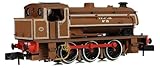 EFE Rail E85509 WD Austerity Saddle Tank No. 15 W.P.R (Wemyss Private Railway) Brown N Gauge