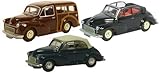 Oxford Diecast 76SET07B Triple Morris Minor