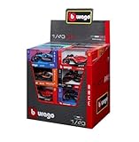 Bburago F1 Formula 1 CAR ASSORTMENT(2024) - 1:43 Scale - Incredibly Detailed Die-Cast Replica Collectible Race Car Models, Multiple Colours