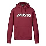 Musto Men's Hooded Sweatshirt, 207 Rhubarb, XS