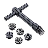 MUXSAM 6pcs Golf Weights Screws Kit for Ping G25 I25 Driver Fairway Wood Hybrid 2.5g 4g 5.5g 7g 8.5g 10g with Wrench and Screw Bag