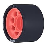 Radar Halo 59mm Roller Derby Skating Wheels (Set of 4) (Pink, 93a)