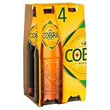 Cobra Indian Premium Lager, 4 x 330ml