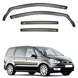 Ispeed Wind Deflectors For Ford Galaxy mk2 2006-2015 5 Door MPV 4pc Set - Keep Your Car Ventilated in Rain - Reduce Wind Turbulence - Tinted In-Channel Type