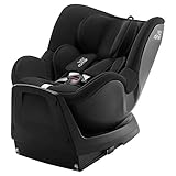 BRITAX RÖMER Rotating car seat DUALFIX Plus, 360 Degree, incl. Newborn Insert and ISOFIX, from 40-105 cm (i-Size), Birth - 4 Years, Space Black