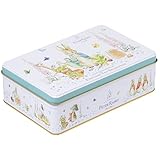 New English Teas Peter Rabbit in the Garden Tea Tin with 72 Teabags – English Breakfast, Earl Grey & English Afternoon – Beatrix Potter Gift Tin