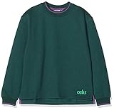 Cub Tipped Boy's Sweatshirt Bottle Green C34IN