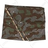 Mil-Tec Unisex - Adult Triangular Tent Track 18250100 Triangular Camouflage, One Size, Splinter Camo