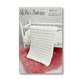 Knitting Pattern for Babys Blanket, Two Sizes, Small Blanket 62 x 67cm Large Blanket 70 x 77cm, KP716