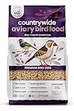 Countrywide Foreign Finch Seed Mix For Tropical Finches 20kg - Premium Seven-Seed Finch Food Blend - All Natural Bird Feed - Dust Free