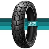 YUMEIGE 110/70-17 Tire 54S 110 70 17 Off-road Two-wheel Motorcycle | 110 70 17 Tubeless Type Wear-resistant and Anti-slip Maximum Load: 212kg