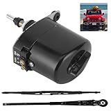 LIROPAU 12V Universal Windscreen Wiper Motor with Arm Blade Wiper Motor Windscreen Wiper Motor 105° Windscreen Wiper Blade Motor for Almost All Tractor Wiper Arm 01287358 7731000001 0390506510