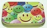 Loads Smile FACE 1 OZ HINGED Metal Tobacco TIN Cigarette BACCY NOVILTY Tobacco TINS