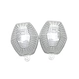 Baceyong 1pc Motorcycle Turn Signal Lights Lens Cover, Compatible with Suzuki SV 650N 650S 100N/S, SFV 650, DR-Z 400S 400SM, DL 1000 V-Strom 650V-Strom, Clear