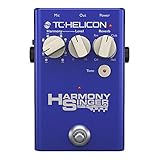 TC Helicon HARMONY SINGER 2 Vocal Effects Pedal Guitar-Controlled Harmony, Studio Reverb & Adaptive Tone for Live Performances