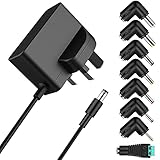 12V Laptop Universal Charger Compatible with Jumper EZbook X3 X4 3S S4 V3 V4 A5 6Pro Medion Akoya S2218 2217 Drive Laptop Power Supply Adapter with 8 Tips Charging Cable
