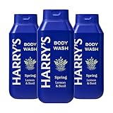 Harry's Men's Body Wash, Shiso/Spring, 532ml, Pack of 3 - Shower Gel for Men