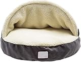 MANGGUO Deluxe Dog Bed Cave,Cuddly Winter Warm Pet Nest,Large/Big Dog Sleeping Bag,Detachable Kennel Pad House,Puppy/Kitten/Rabbit/Cat Snuggle Sack