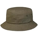Stetson Cotton Twill Bucket Hat UV Protection Packable 100% Cotton Unisex Summer Olive XL (60-61 cm)