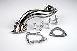 Autobahn88 Stainless Steel Exhaust Dump Turbo Outlet, compatible with Toyota Starlet GT Glanza P82 EP91 CT9 Turbo 4E-FTE