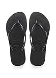 Havaianas Unisex Top Brazil Flip Flop, Black, 5 UK