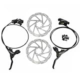 TEKTRO HD-M745 Hydraulic Disc Brake Set 4-Pistonpisn Caliper with 160mm Rotor, MH2596