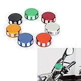TARAZON Front Brake Fluid Reservoir Cover Oil Cap for Honda CBR1000RR CBR600RR 2007-2016, for SUZUKI GSXR 600 750 1000 2001-2016, for Yamaha YZF R1 R6 1999-2017